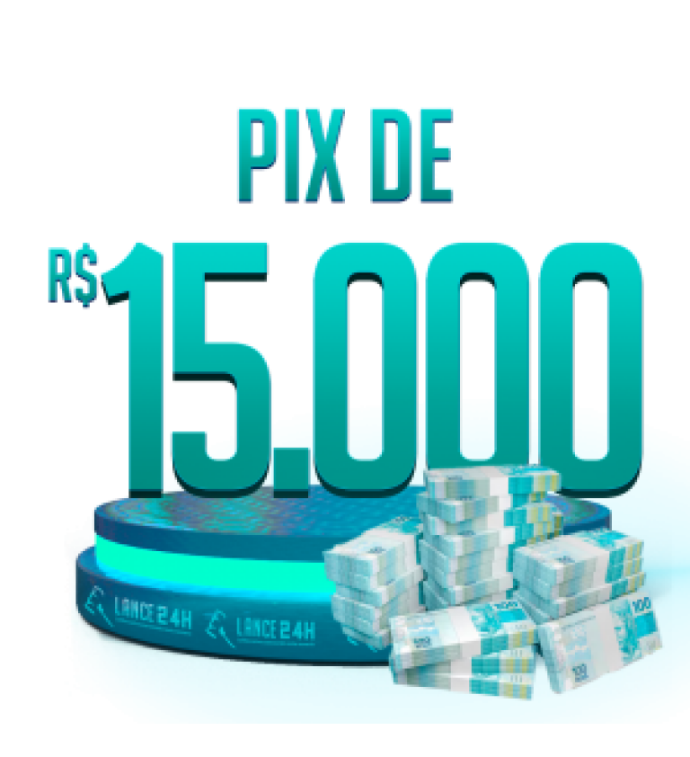 PIX DE R$15.000,00