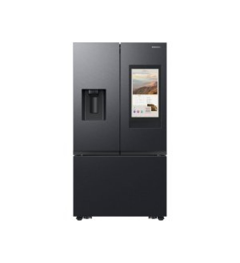 Refrigerador Samsung Smart Frost Free Inox French Door Preto 564L com Dispenser de Água e Gelo RF27CG591